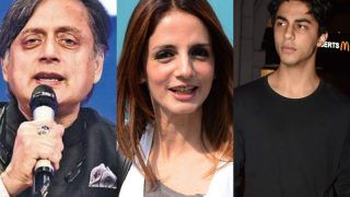 Aryan Khan Arrested: Shashi Tharoor, Sussanne Khan Slam People For 'Witch-Hunting' Shah Rukh Khan