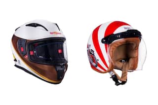 Royal Enfield 'The Picnic Special', 'Birth Of The Bullet' Helmets Unveiled