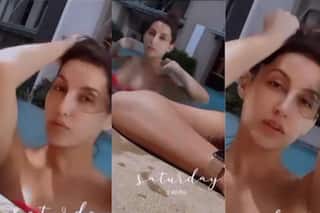 Nora Fatehi इस शख्स के साथ आईं पूल में नज़र, बिकिनी में दिखा बोल्ड अवतार...पर्सनल वीडियो हुआ VIRAL