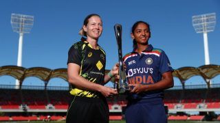 IND-W vs AUS-W Match Highlights 3rd T20I Updates: Smriti Mandhana's Fifty Goes in Vain as Australia Women Beat India Women by 14 Runs