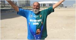 'Chacha Chicago' Set to Cheer in Unique Split India-Pak Jersey Featuring Dhoni