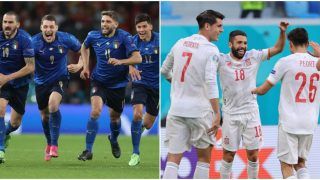 Italy vs Spain Live Streaming UEFA Nations League Semi-Final in India: When And Where to Watch ITA vs SPN Live Stream Football Match Online on SonyLIV, JIOTV; TV Telecast on Sony Ten