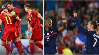 Belgium vs France Live Streaming UEFA Nations League Semi-Final in India: When And Where to Watch BEL vs FRA Live Stream Football Match Online on SonyLIV, JIOTV; TV Telecast on Sony Ten