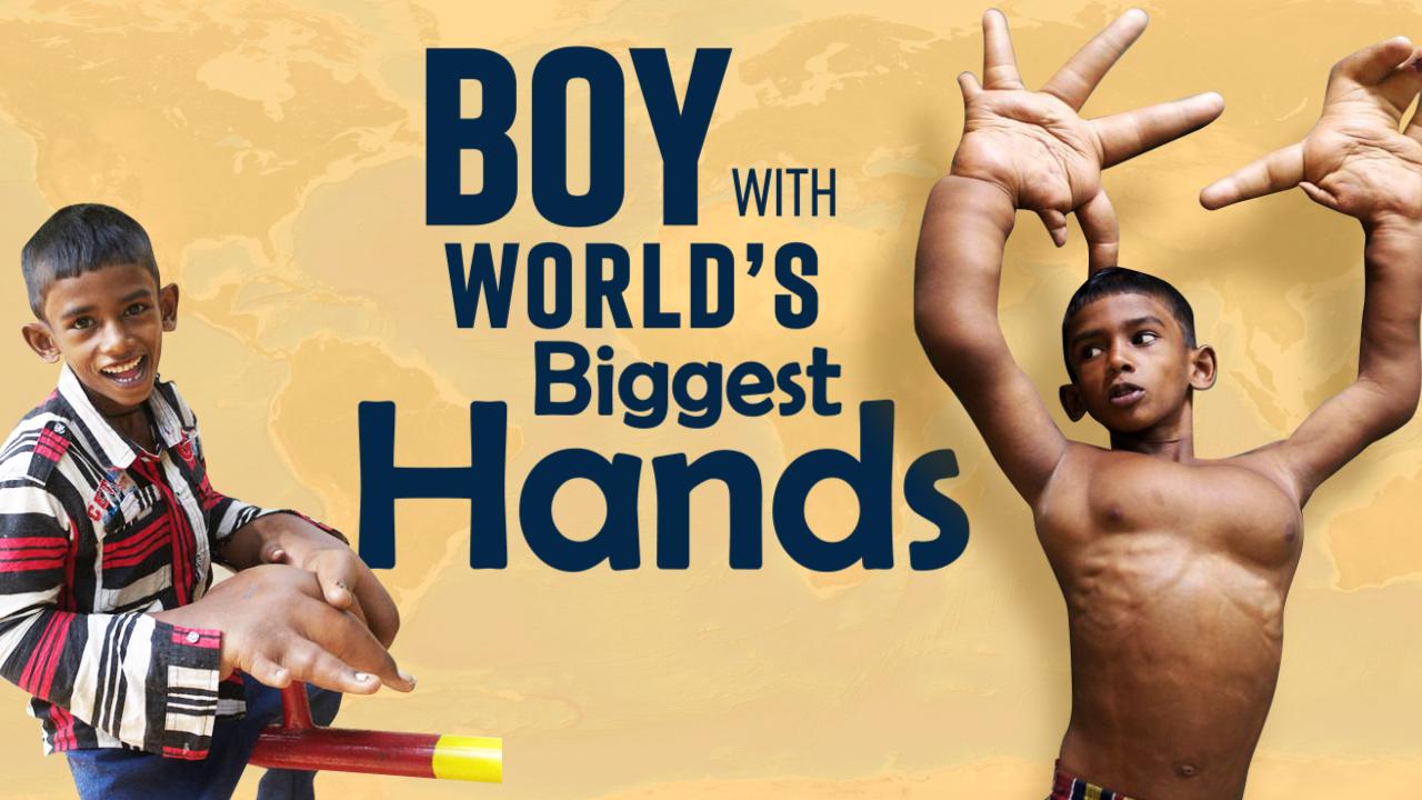 worlds biggest hand
