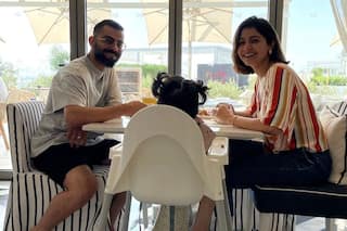 Anushka Sharma-Virat Kohli Are All Smiles As They Enjoy Breakfast With Little Vamika | See Pic
