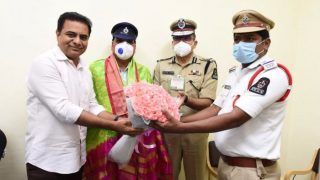Hyderabad Cops Issues Challan on KTR's Car For Traffic Rule Violation, He Commends Them For Sincerity
