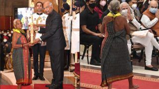 ‘Encyclopedia of Forest’: Meet Tulsi Gowda, The Environmentalist Who Collected Her Padma Shri Barefooted | See Pic