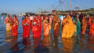Chhath 2021: From Patna to Hyderabad, Devotees Celebrate Chhath Puja, Pay Obeisance to Sun God | See PHOTOS