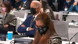 Video: Joe Biden Appears to Doze Off While Listening to COP26 Speech, Twitter Mocks Him | Watch