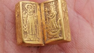 Nurse Finds Tiny, Medieval Gold Bible Worth Rs 9.6 Crore While Metal Detecting in a Field