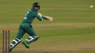 बांग्लादेश को चार विकेट से हरा पाकिस्तान ने टी20 सीरीज में 1-0 की बढ़त हासिल की