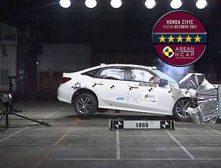 New-Gen Honda Civic Gets 5-Star Safety Rating At ASEAN NCAP