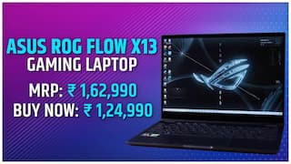 Flipkart Big Diwali Sale 2021: Bumper Discount Of Rs 38,000 On Gaming Laptop Asus ROG Flow X13, Buy Today | Watch Video