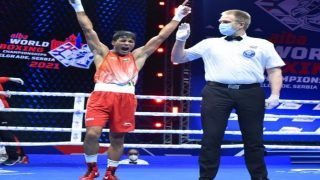World Boxing Championships: Akash Kumar Takes on Kazakh Boxer in Semis, Aims for Spot in the Final