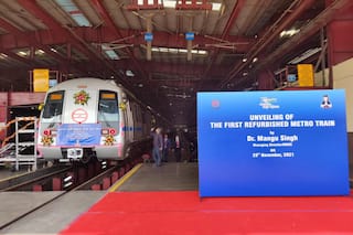 Delhi Metro Unveils First Refurbished Train After First-Ever Mid-Life Overhaul of Old Coaches