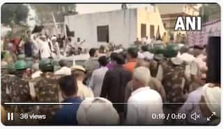 Caught on Camera: BJP MP's Car Vandalised During Farmers' Protest in Haryana's Hisar