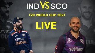 HIGHLIGHTS | IND vs SCO T20 World Cup 2021 T20 Match Latest Updates: India Chase Down 86 Runs in 6.3 Overs to go Above Afghanistan in Run-Rate