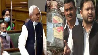 Bihar विधानसभा परिसर में मिलीं शराब की बोतलें, नीतीश कुमार ने तेजस्‍वी यादव के सवाल का दिया ये जवाब