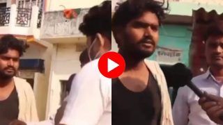 Thappad Ka Kamal: खुद को लकवाग्रस्त बताकर भीख मांग रहा था शख्स, रिपोर्टर ने एक ही थप्पड़ में ठीक कर दिया | देखिए ये Video