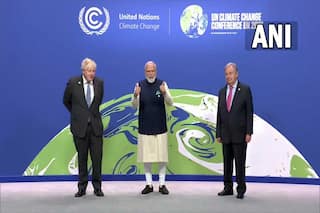 COP26 World Leaders Summit: PM मोदी का ग्‍लोसगो में यूके पीएम जॉनसन और UN महासचिव ने किया स्‍वागत