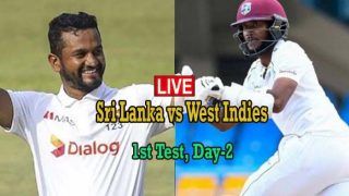 Live Score and Updates SL vs WI, 1st Test, Day-2: यहां जानें श्रीलंका-वेस्‍टइंडीज मैच का लाइव स्‍कोर