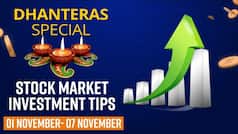 Weekly Stock Market Outlook, 1st To 7th November: जानिए इस धनतेरस कहां इन्वेस्ट करने से मिलेगा लाभ, फॉलो करें यह इन्वेस्टमेंट टिप्स | वीडियो देखें