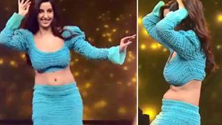 Nora Fatehi Flaunts Her Sizzling Dance Moves, Terence Lewis Flirts With Her On India's Best Dancer Stage | Watch