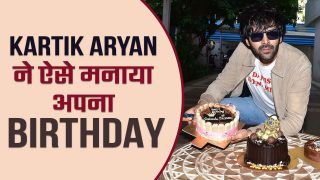 Kartik Aaryan Birthday: कुछ इस अंदाज़ में अपना जन्मदिन मनाते दिखे एक्टर कार्तिक आर्यन, यहां देखें वायरल वीडियो | Watch