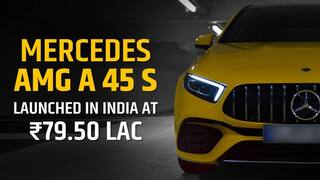 Mercedes AMG A 45 S Launched In India At A Price Of Rs. 79.50 Lac, Key Features And First Look Of Newly Launched Car | Watch Video