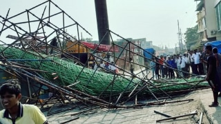 Over 5 Injured As Pillar Of Under-Construction Metro Bridge Collapses In Maharashtra’s Bhiwandi