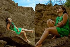 TMKOC's Nidhi Bhanushali Enjoys Vacay in Hot Bohemian Style, Fans Say 'Arey Sonu Baalon Ko Theek Karo'