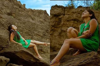 TMKOC's Nidhi Bhanushali Enjoys Vacay in Hot Bohemian Style, Fans Say 'Arey Sonu Baalon Ko Theek Karo'