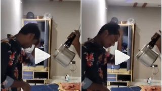 Viral Video: This Boy's Desi Jugaad to Dry His Hair Will Leave You Laughing | Watch