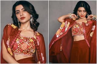 Diwali 2021: Samantha Ruth Prabhu Aces Her Festive Look in Red Co-ord Set - A Hit or A Miss?
