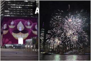 अमेरिका में भी दिवाली का जश्न, पहली बार वर्ल्ड ट्रेड सेंटर सजाया गया, हडसन नदी से आकर्षक आतिशबाजी की गई