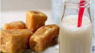 Jaggery Milk Benefits: दूध पीते समय उसमें मिलाएं बस एक टुकड़ा गुड, फिर देखें इसके फायदे