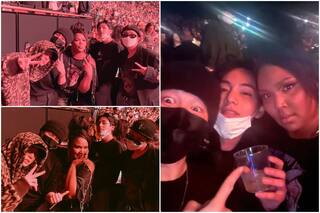 OMG! BTS Jungkook, Jimin, V and J-Hope Dance and Pose With ARMY As They Attend Harry Styles' Concert In LA