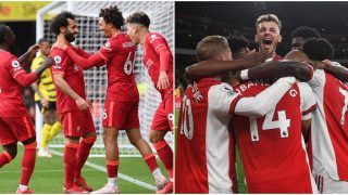 Liverpool vs Arsenal Live Streaming English Premier League in India: When and Where to Watch LIV vs ARS Live Stream Football Match Online on Disney+ Hotstar; TV Telecast on Star Sports
