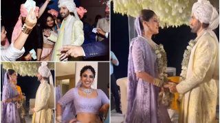 Aditya Seal-Anushka Ranjan Look Prettiest As They Tie The Knot and Fans Can't Take Their Eyes Off | First Pictures