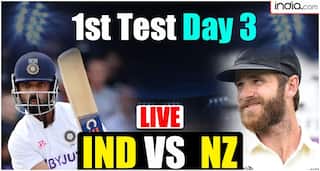 Highlights IND vs NZ Score and Updates 1st Test Match, Day 3: India 14/1 At Stumps; Lead Stretches To 62 Runs