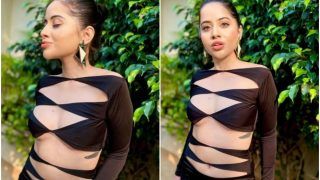 Urfi Javed Opens Up On Trolling She Faced After Wearing a Black Cut-Out Dress | This Is What She Says