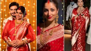 Sayantani Ghosh Wears a Traditional Red Saree For Her Wedding: Bollywood Brides Who Chose Saree Over Lehengas
