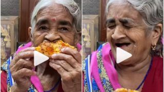 Viral Video: Desi Nani Tastes Pizza For The First Time, Her Reaction is Just Adorable | Watch