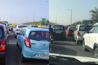 Massive Traffic Jam at Noida-Delhi Kalindi Kunj Route, People Complain of Being Stuck for Hours