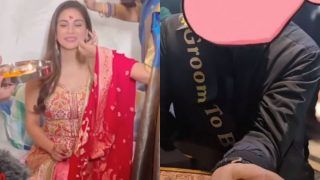 Bride-To-Be Shraddha Arya Hogs Pizza, Dances To Dhol Beats As She Kick-Offs Pre-Wedding Festivities | WATCH