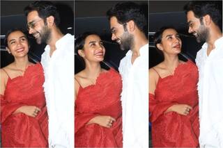 New 'Bhabhiji' in Town! Paps Greet Patralekhaa When She Arrives With Rajkummar Rao at Mumbai Airport- Watch