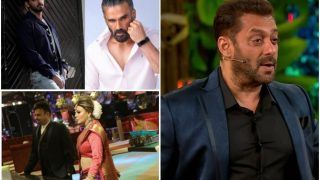 Bigg Boss 15: Suneil Shetty Joins Salman Khan With Son Ahan During Weekend Ka Vaar