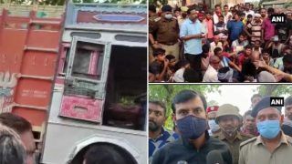 UP: ट्रक ने चाय की दुकान को टक्‍कर मारी, 6 लोगों की मौत, 4 घायल, लोगों ने जाम लगाया