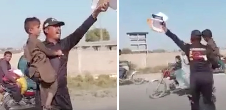 Pakistan Cop Stands on Street & Tries to Sell His Children For Rs 50000, Know Why | Watch