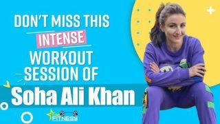 Fitness Tips: Soha Ali Khan's Fitness Routine Will Inspire You To Stay Fit, Watch Her Intense Workout Session Here